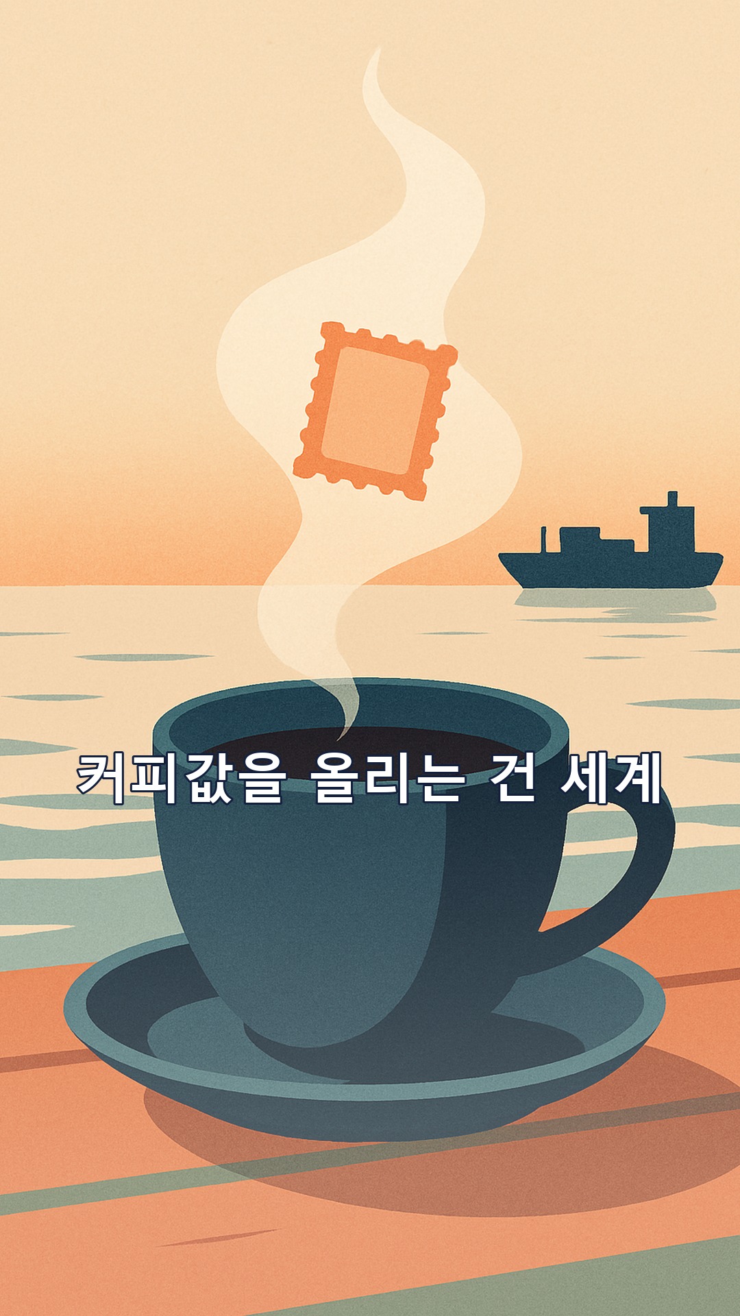 커피값이 오르는 진짜 이유 3가지 — 관세·산지·한 잔의 원가 (『세계를 뒤흔드는 12가지 사물의 경제학』 박정호 제12강 커피)